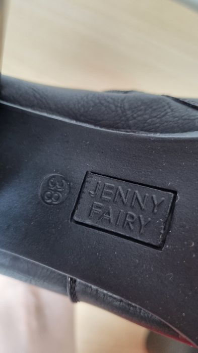 Buty Botki Jenny Fairy czarne na obcasie