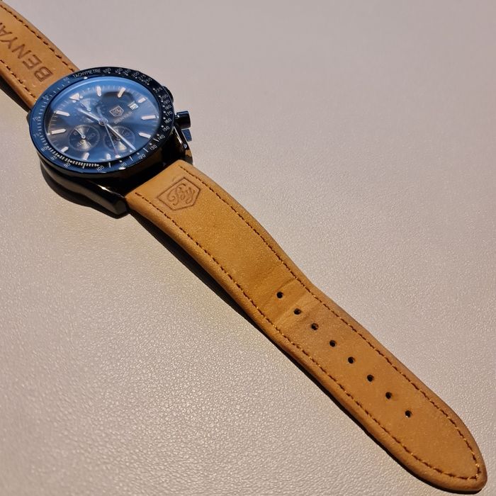 Relógio de Pulso Benyar - Analógico com Pulseira de Couro