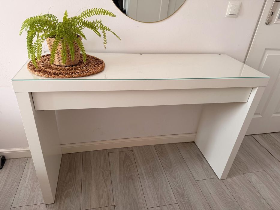 Toaletka biała Malm  IKEA