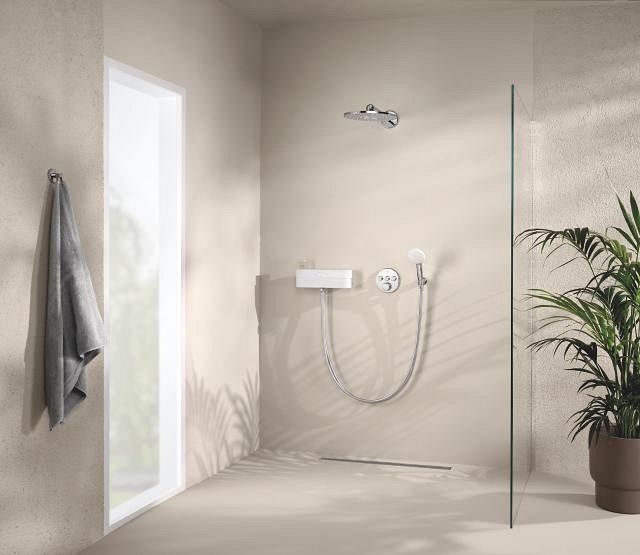 GROHE-PUREFOAM Zestaw startowy do pryszniców chrom