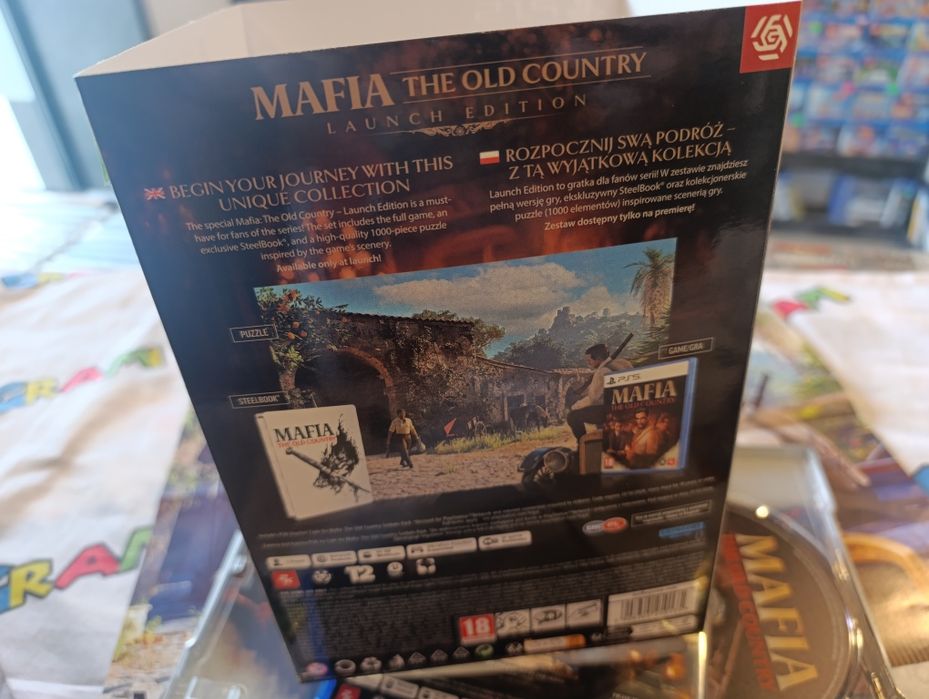 Mafia The Old Country Launch Edition PS5 idealna