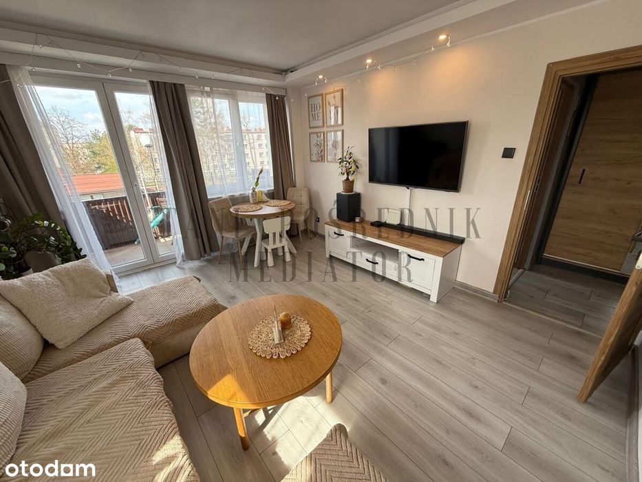 Umeblowane 3 pokoje z balkonem po remoncie – Rybni