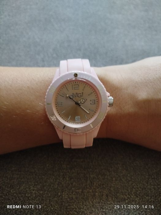 Zegarek Omg różowy