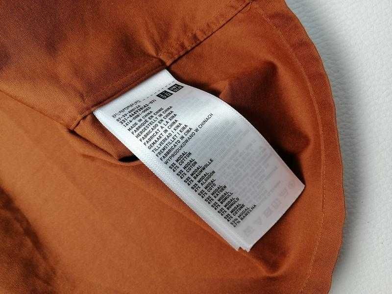 Свободная легкая рубашка шведка Uniqlo