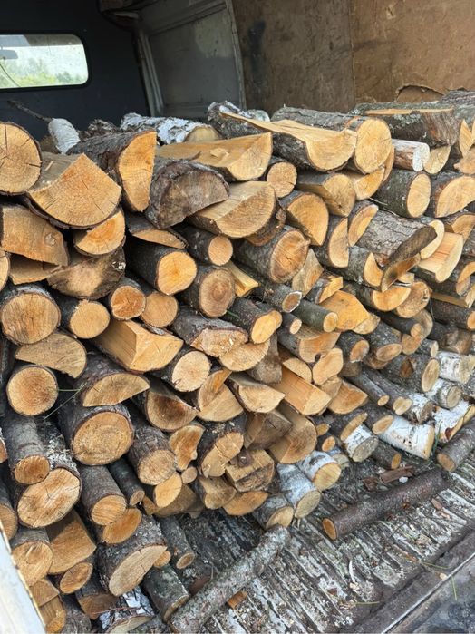 Продам дрова береза , вільха , дуб рубаний  , метровка
