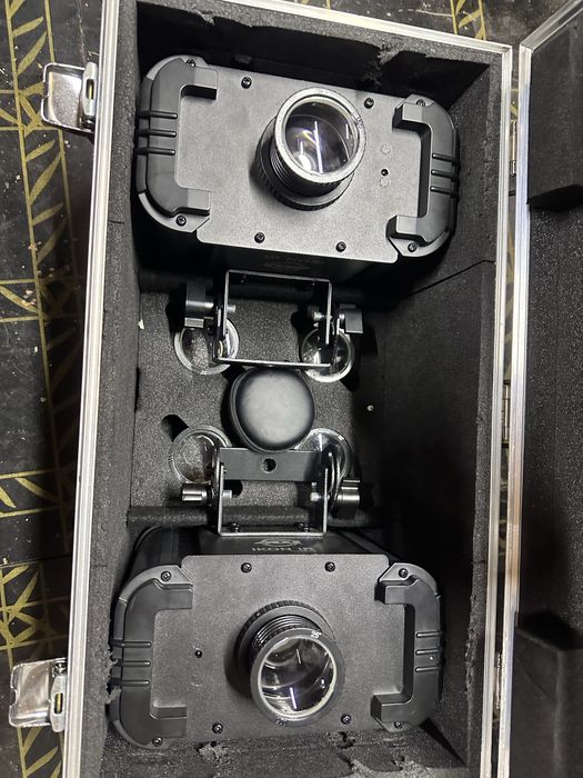 2x Adj ikon 80w - projektor gobo +case