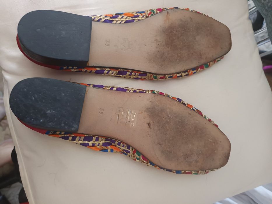 Sapatilhas Prada 39 tam multicolor pele