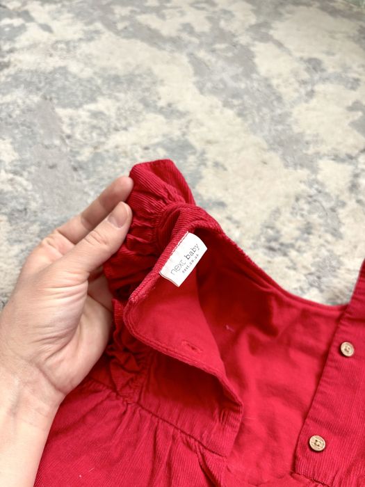 Чоловічок ромпер Next святковий на дівчинку 74-80 розмір на фотосесію