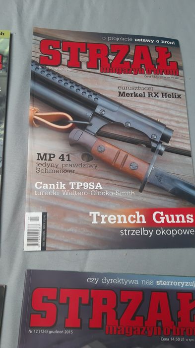 Strzał magazyn o broni, Strzał pl 12 magazynów!