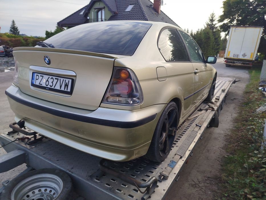 Bmw E46 Compact klapa tył tylna kompletna stan bdb wysyłka