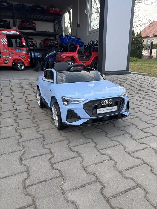 Auto Na akumulator Audi E-Tron Niebieskie QLS-6688