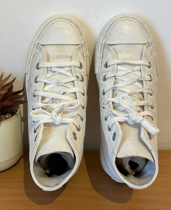 Ténis Sapatilhas Converse All Star Chuck Lift Plataforma