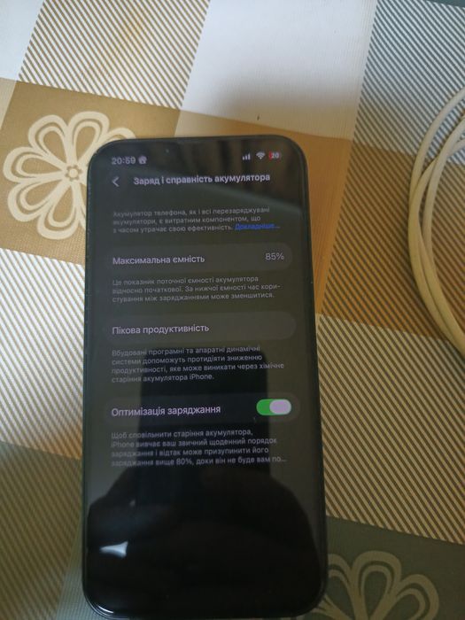 Iphone 13 256 85% Midnight
