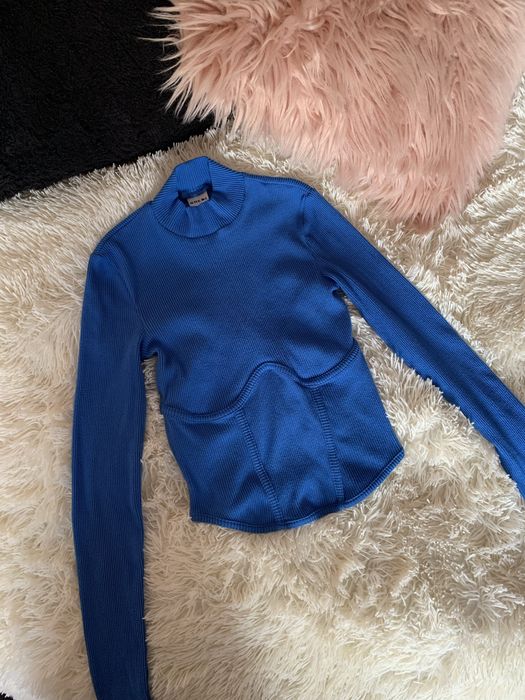 Кофта з імітацією корсету