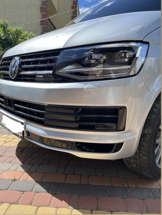 Бампер Т6 Volkswagen срібло
