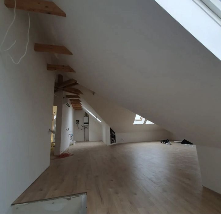 Poddasza sucha zabudowa sufity gładzie scianki