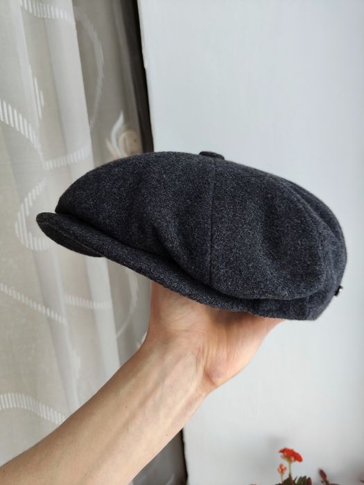 Шерстяна кепка восьмиклинка Bailey кашкет картуз хулиганка жиганка XL
