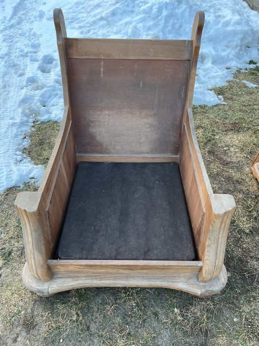 Fotele dębowe  do odnowienia