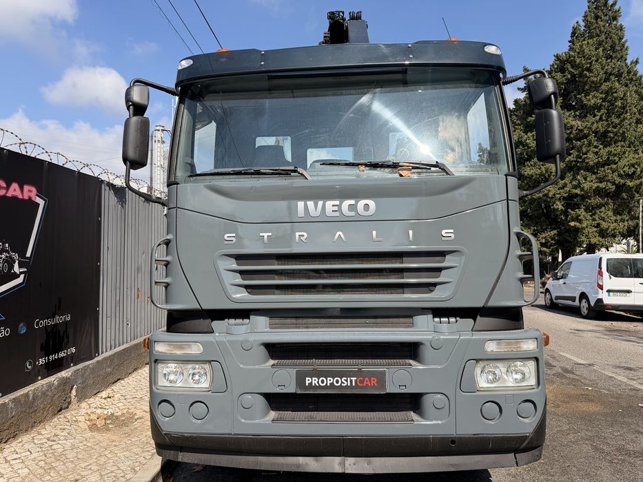 IVECO STRALIS GRUA PK16500 AMPLIRROLL APENAS 239.000km ##OPORTUNIDADE#