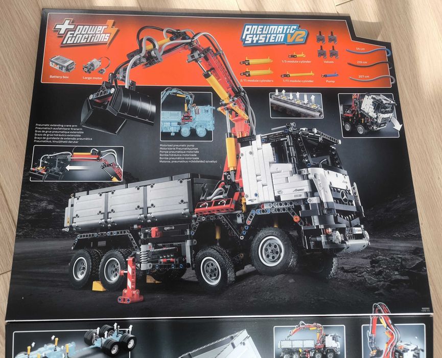 LEGO Technic 42043 Mercedes-Benz Arocs Oryginalne