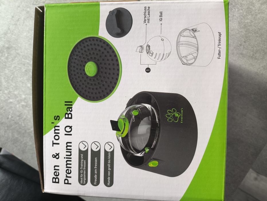 Ben & Tom’s Premium IQ Ball – interaktywna zabawka dla psa 5w1