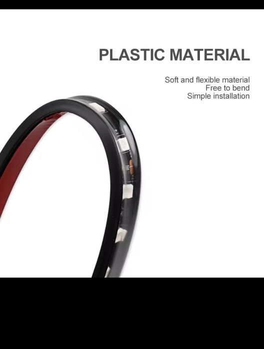 Luzes led para interior do automóvel