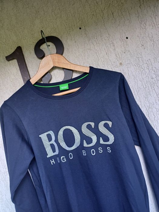 Męska koszulka z dlugim rekawem hugo boss