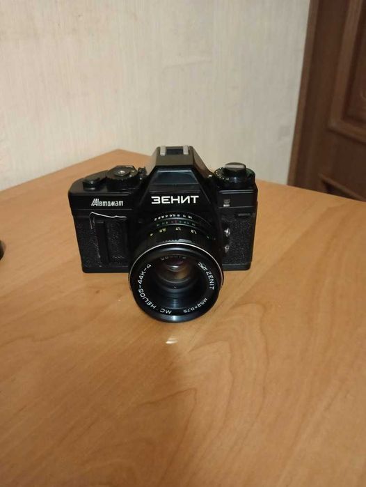 Зенит-Автомат + МС Геліос-44К-4 58mm — ретро фотоапарат раритетний