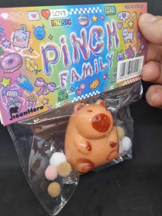 Kapibara squishy moczi gniotek slime