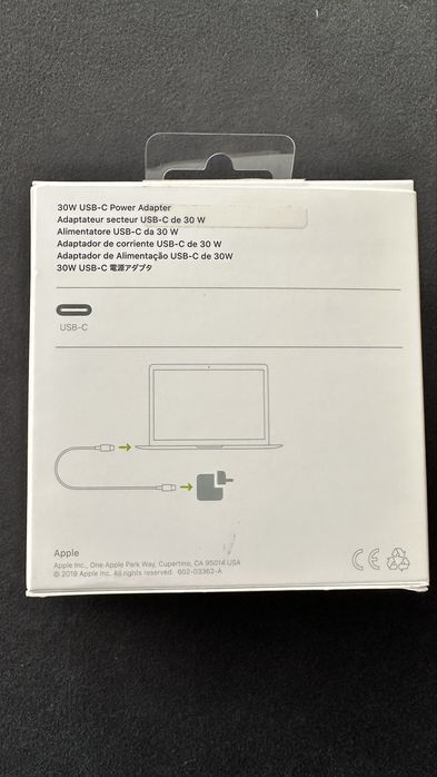 Oryginalna ładowarka do iphone 30w usb-c
