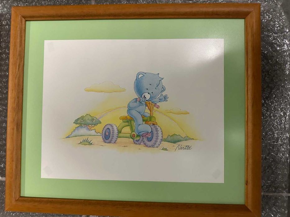 Conjunto de 3 quadros p/ quarto criança