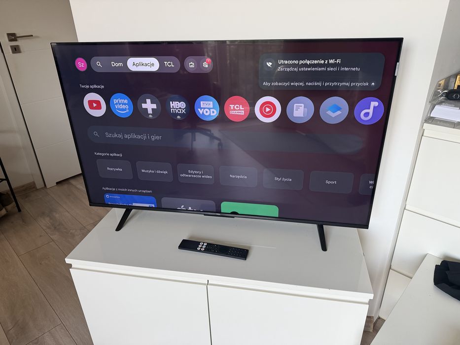Telewizor TCL 43P7K QLED 43cale 4k Smart TV