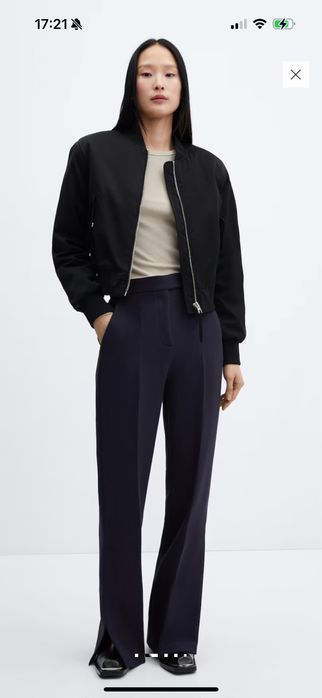 Штани темно-сині манго