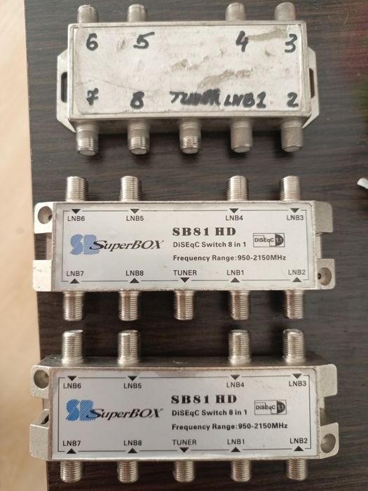 Спутниковые конвертеры, аксессуары