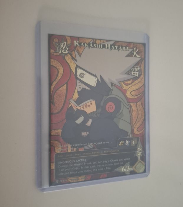 Naruto - cartas vintage em estado NM