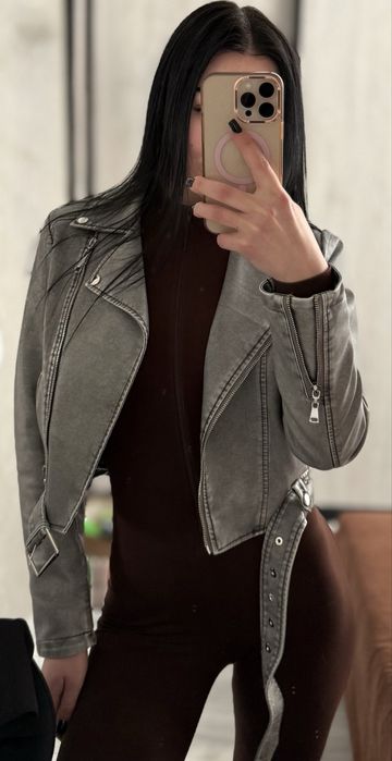 Косуха укорочена під вінтаж