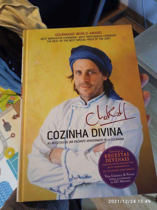 Livro de culinária Chakal