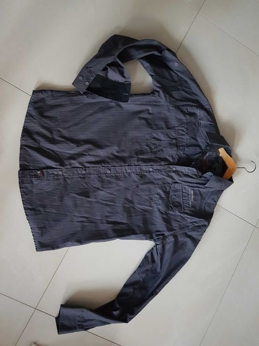 Bawełniana koszula męska L - XL stan bardzo dobry
