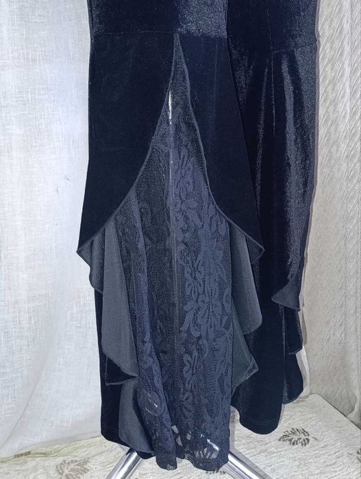 Брюки оксамитові  клеш для латино чи карнавалу, «SHEIN», Розмір 1XL