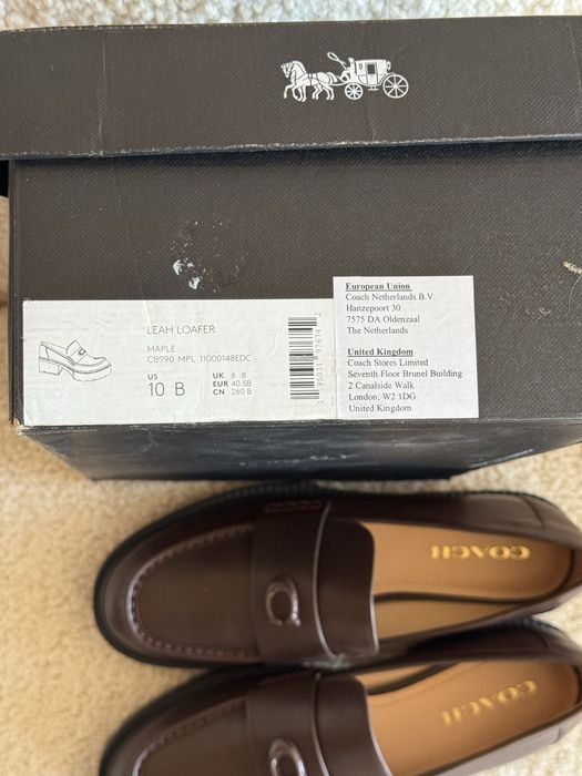 Лофери жіночі Coach 40,5-26cm