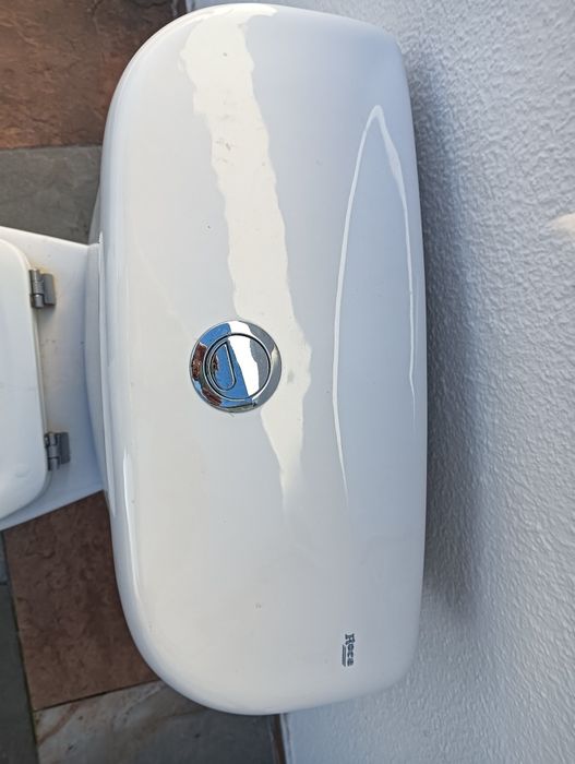 Sanita e Bidé com tampa  e torneira da Roca