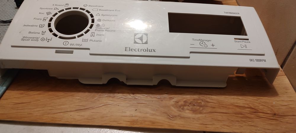 Obudowa panel programatora pralka Electrolux EWT1062TDW 6kg 1000RPM