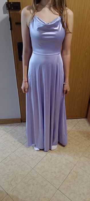 Sukienka wieczorowa fioletowa