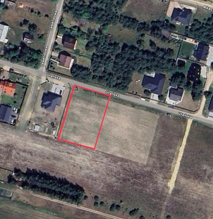 Działka 13 Arów Dzbenin  ul Ułańska