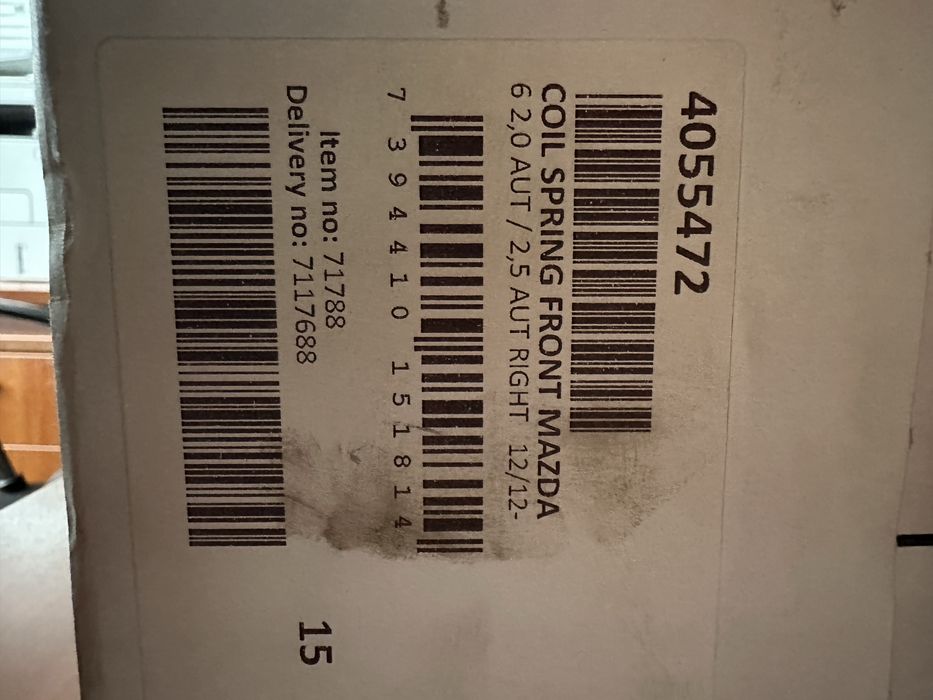 Пружина Lesjofors