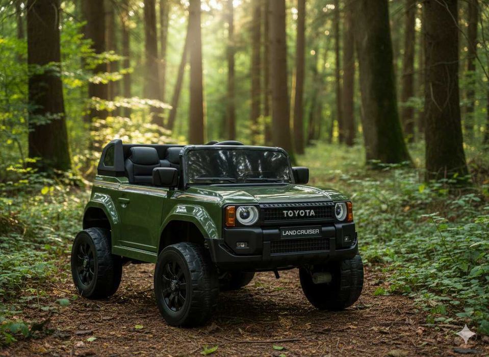 BAWIBUS.PL Autko na akumulator TOYOTA LAND CRUISER auto jeep 4x4 dżip