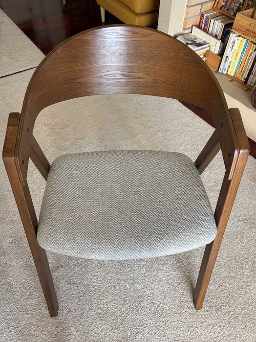 4 Cadeira de refeição Beliani Modelo YUBA