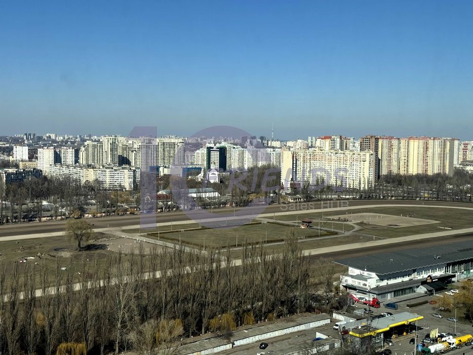 Панорамна двокімнатна квартира в ЖК Метрополіс з чорновим оздобленням