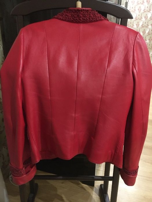 Пиджак, натуральная кожа, размер М (44-46)