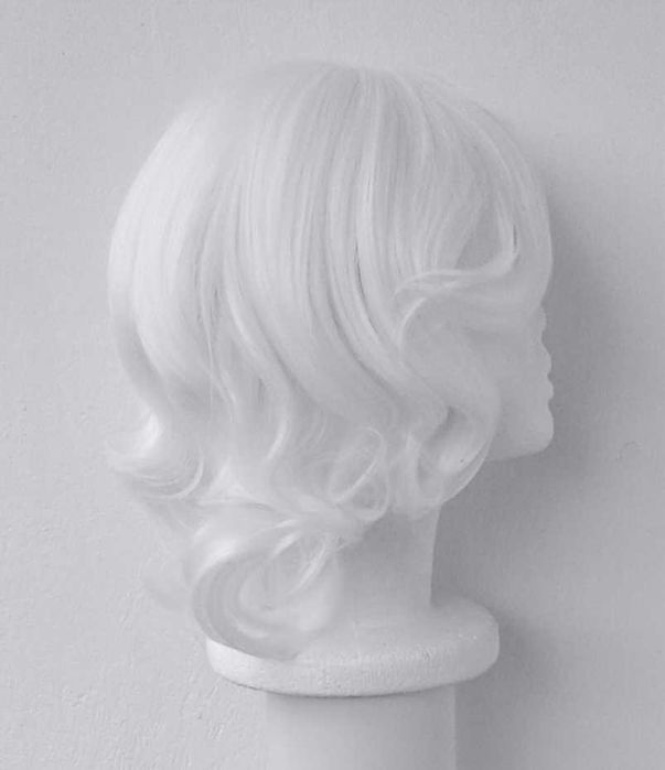 Juuzou Tokyo Ghoul Juzo biała peruka + spinki cosplay biały wig